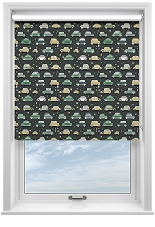 Roadtrip, Forest Green - Roller Blind